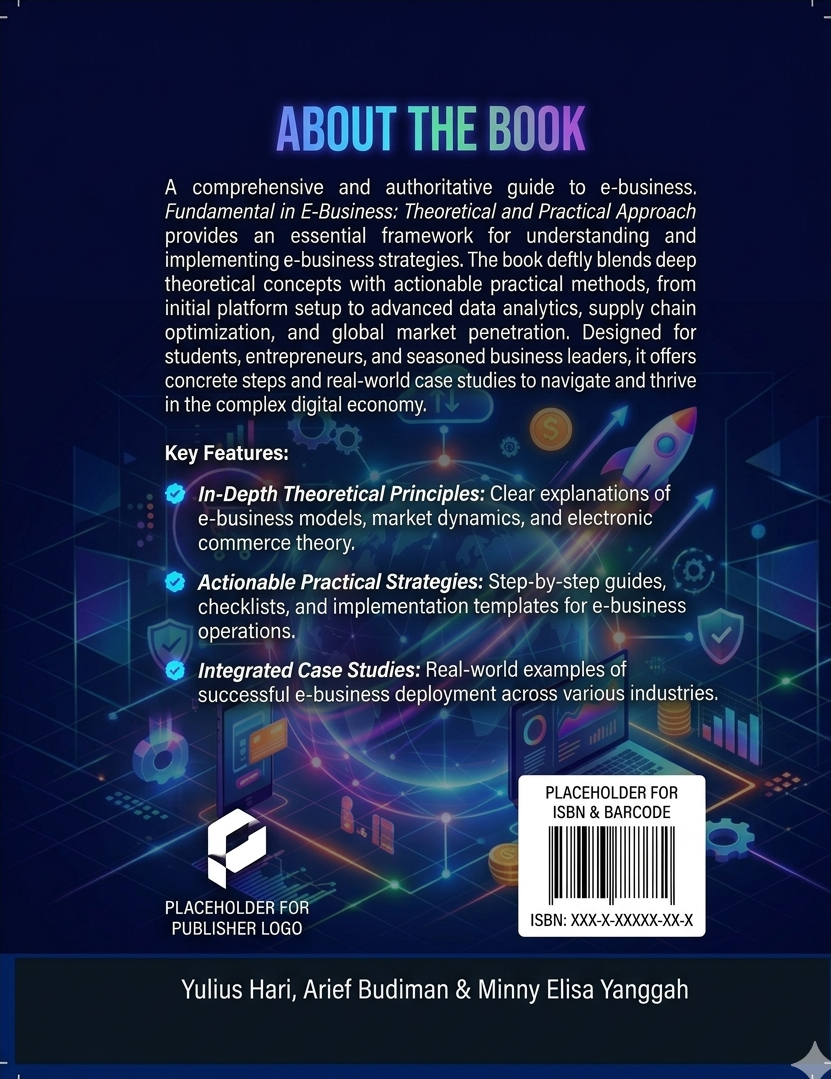 Cover belakang Fundamental in E-Business